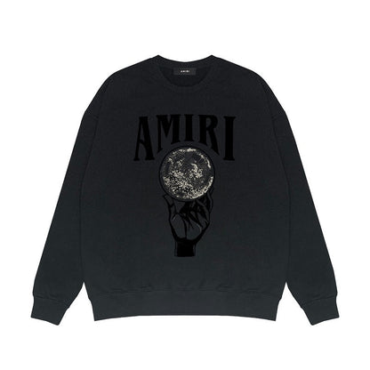 CASA-AMIRI 2025 New Cotton Classic Crewneck Sweatshirt Y074