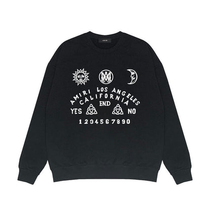 CASA-AMIRI 2025 New Cotton Classic Crewneck Sweatshirt Y073