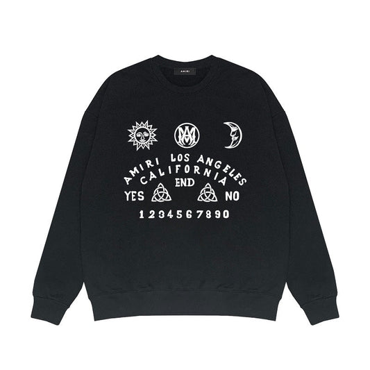 CASA-AMIRI 2025 New Cotton Classic Crewneck Sweatshirt Y073