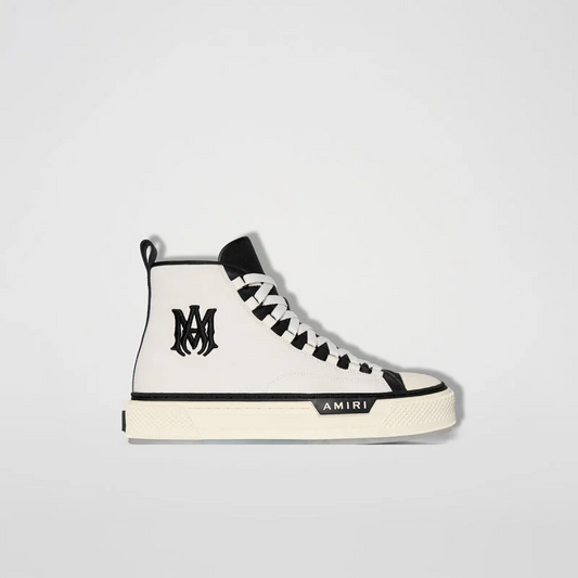 CASA-AMIRI  2025 new products cotton LOGO embroidered contrast color canvas shoes