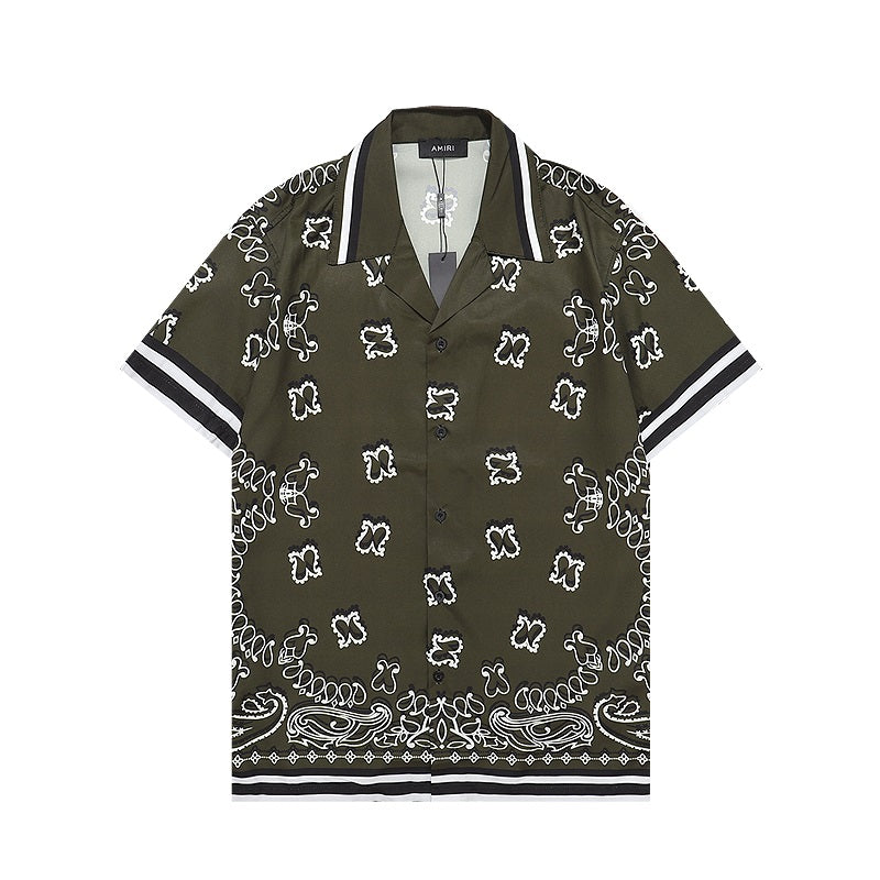 CASA-AMIRI 2025 New Shirt Shorts Set