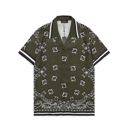 CASA-AMIRI 2025 New Shirt Shorts Set