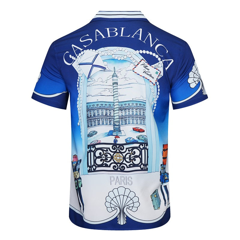 CASABLANCA 25SS New Silk Shirt CA-4