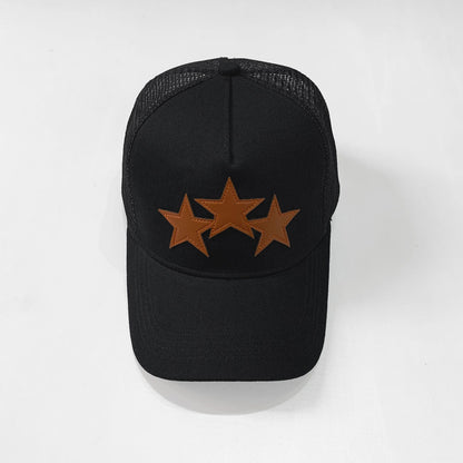 CASA-AMIRI STENCIL TRUCKER HAT