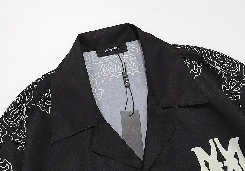 CASA-AMIRI 2025 New Shirt Shorts Set