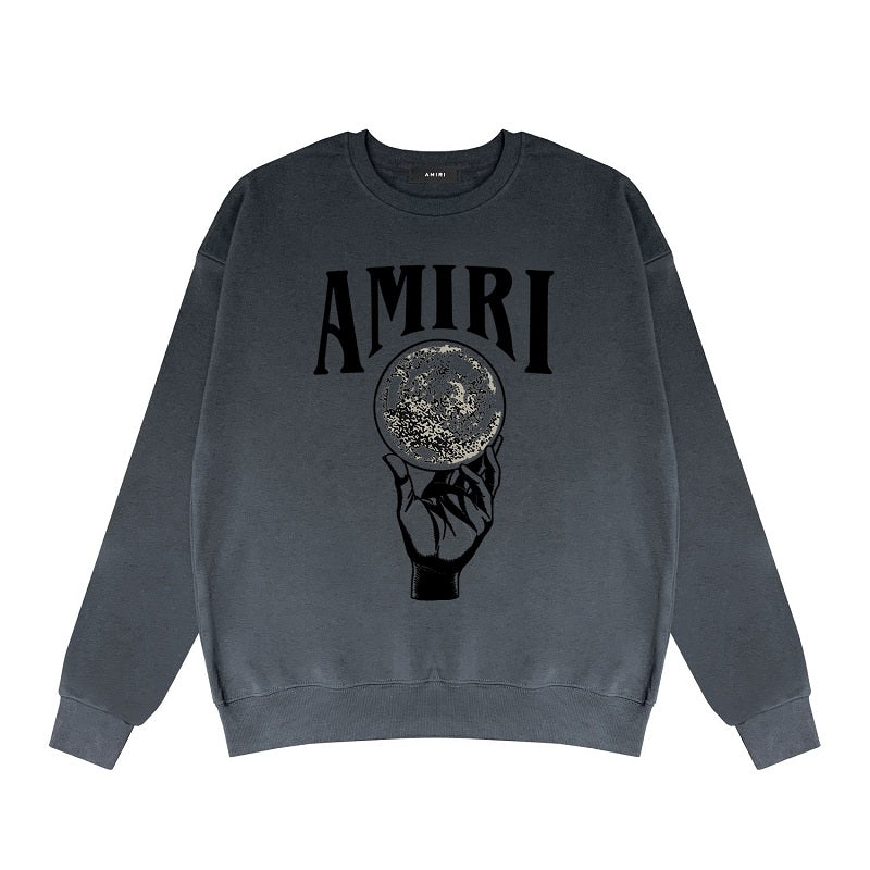 CASA-AMIRI 2025 New Cotton Classic Crewneck Sweatshirt Y074