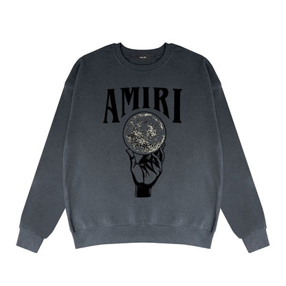 CASA-AMIRI 2025 New Cotton Classic Crewneck Sweatshirt Y074