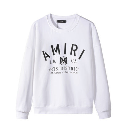 CASA-AMIRI 2025 New Cotton Classic Crewneck Sweatshirt 3342