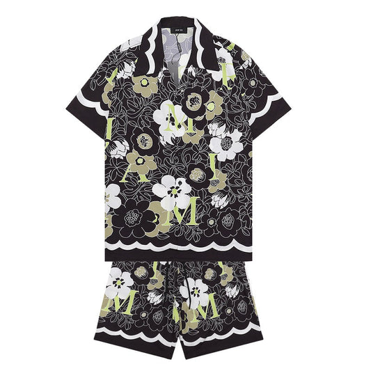 CASA-AMIRI 2025 New Shirt Shorts Set