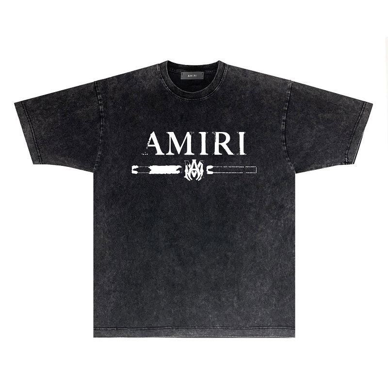 CASA-AMIRI 2025 New High Quality Cotton Flower Logo T-Shirt D081