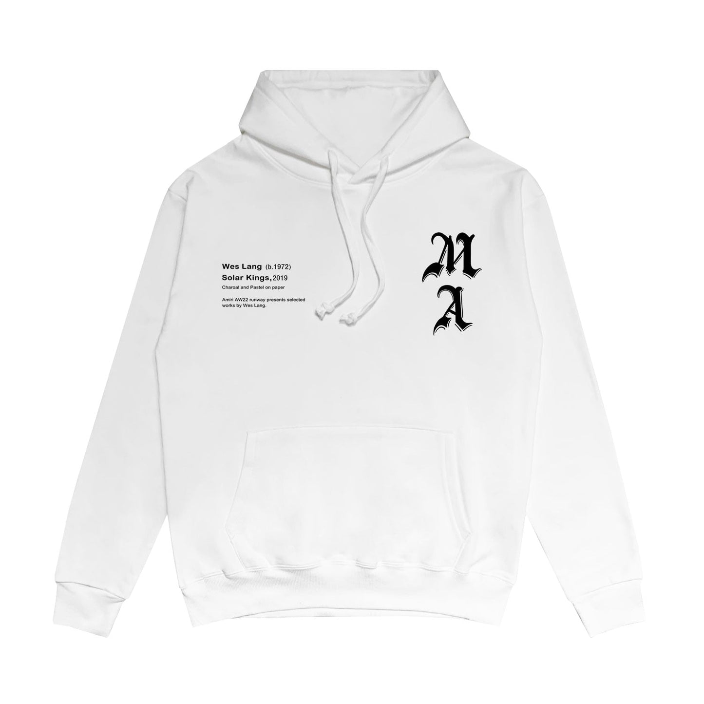 CASA-AMIRI 2025 new high quality cotton classic old man hoodie 323