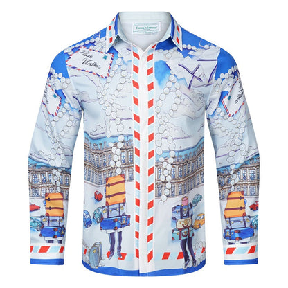 CASABLANCA 25SS New Silk Shirt CAA-1