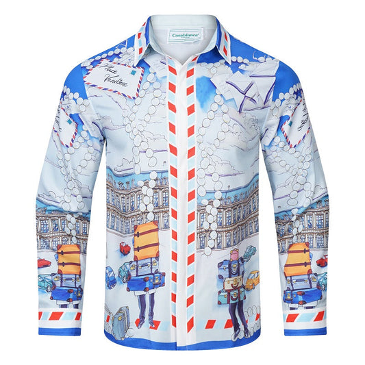 CASABLANCA 25SS New Silk Shirt CAA-1