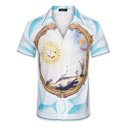 CASA-AMIRI 2025SS NEW HOT SALE SILK SHIRT