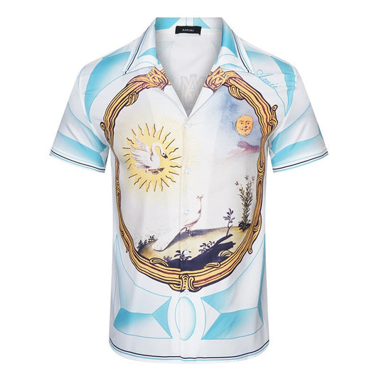 CASA-AMIRI 2025SS NEW HOT SALE SILK SHIRT