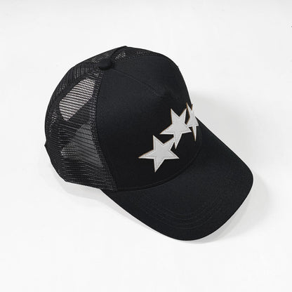 CASA-AMIRI STENCIL TRUCKER HAT