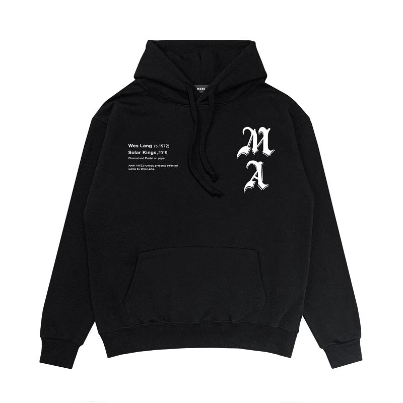 CASA-AMIRI 2025 New Cotton Classic Crewneck Sweatshirt M072
