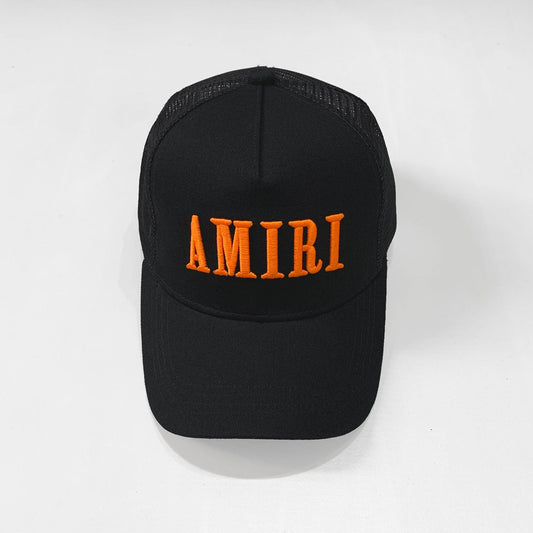 CASA-AMIRI STENCIL TRUCKER HAT