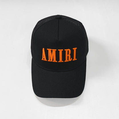 CASA-AMIRI STENCIL TRUCKER HAT