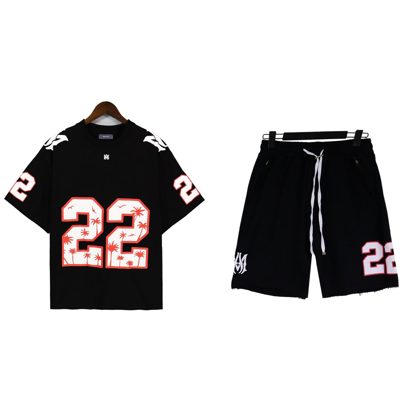 CASA-AMIRI 2025 New Shirt Shorts Set