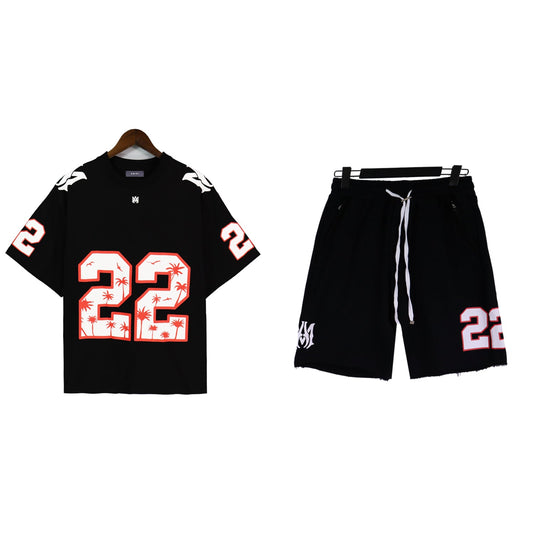 CASA-AMIRI 2025 New Shirt Shorts Set