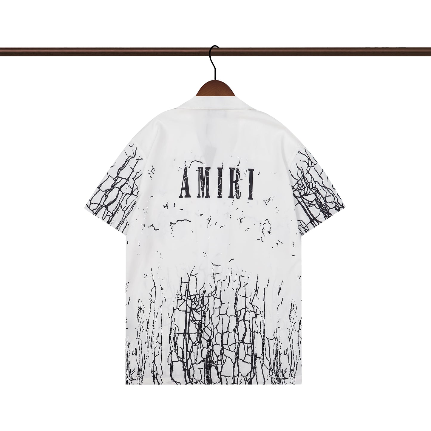 CASA-AMIRI 2025 New High Quality Cotton Flower Logo T-Shirt