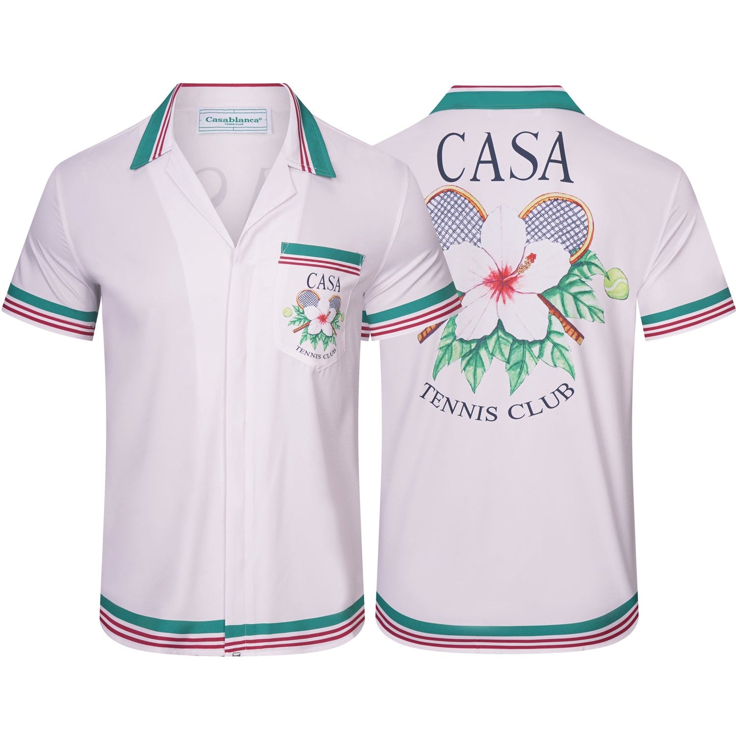 CASABLANCA 2025 New Shirt Shorts Set