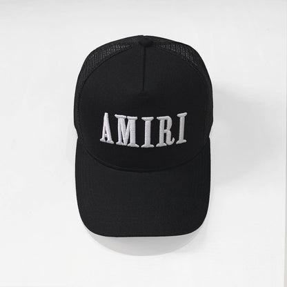 CASA-AMIRI STENCIL TRUCKER HAT
