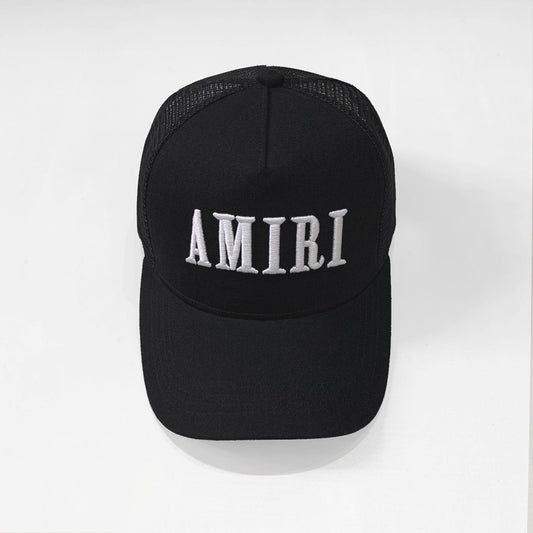CASA-AMIRI STENCIL TRUCKER HAT
