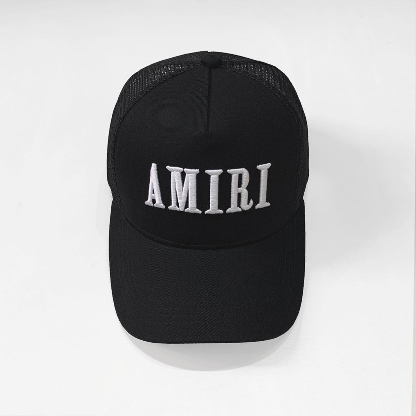 CASA-AMIRI STENCIL TRUCKER HAT