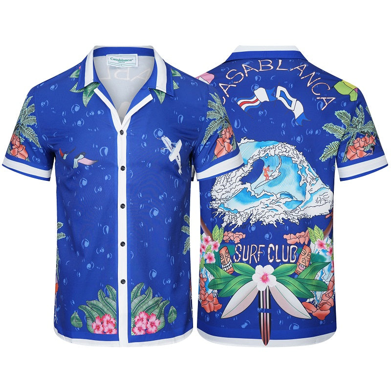 CASABLANCA 25SS New Silk Shirt CA-8