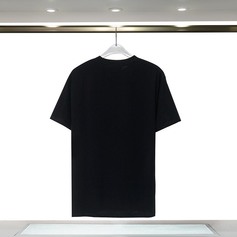 CASA-AMIRI 2025 New High Quality Cotton Flower Logo T-Shirt