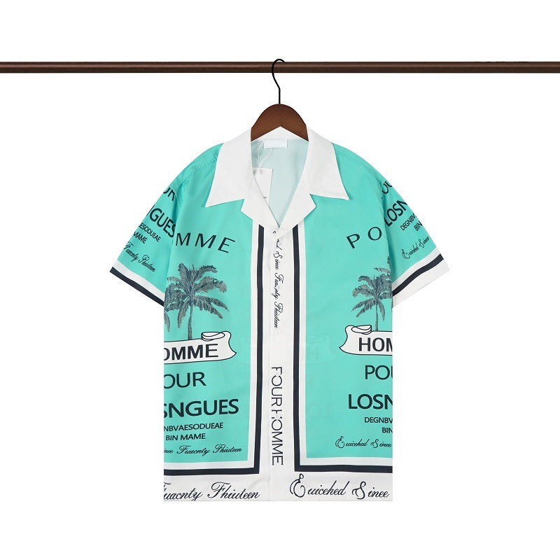 CASABLANCA 25SS New Silk Shirt Q168