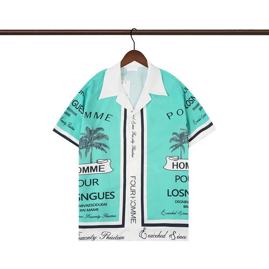 CASABLANCA 25SS New Silk Shirt Q168