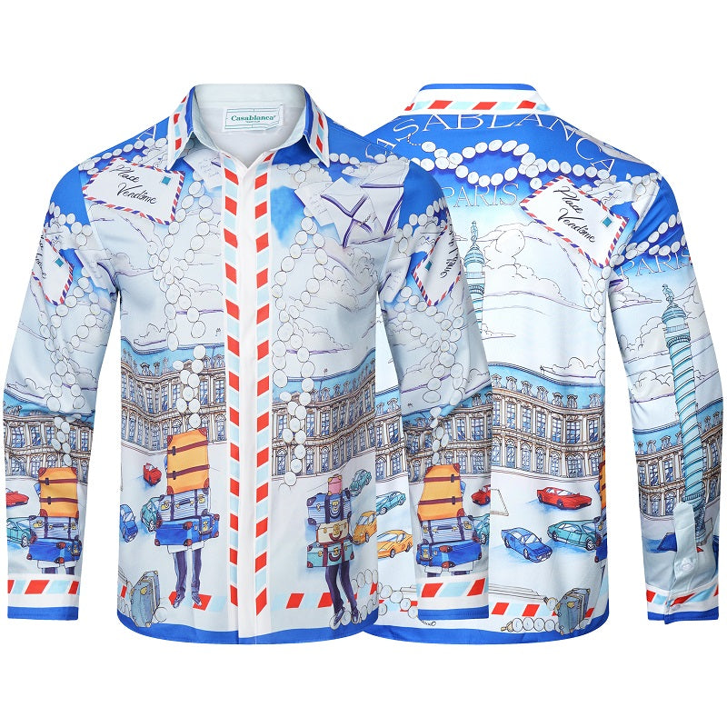 CASABLANCA 25SS New Silk Shirt CAA-1