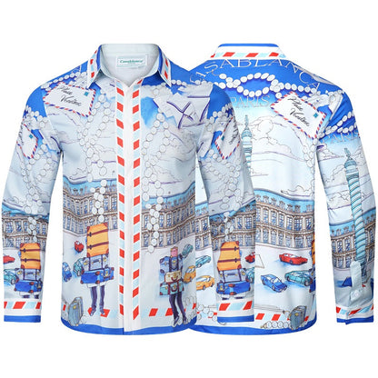 CASABLANCA 25SS New Silk Shirt CAA-1