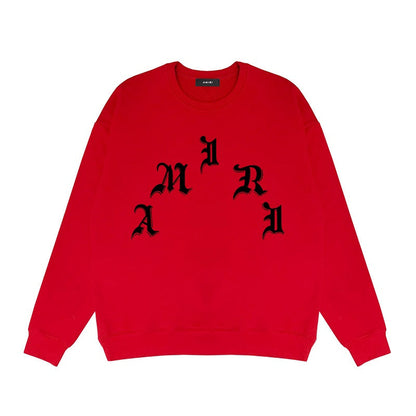CASA-AMIRI 2025 New Cotton Classic Crewneck Sweatshirt Y071