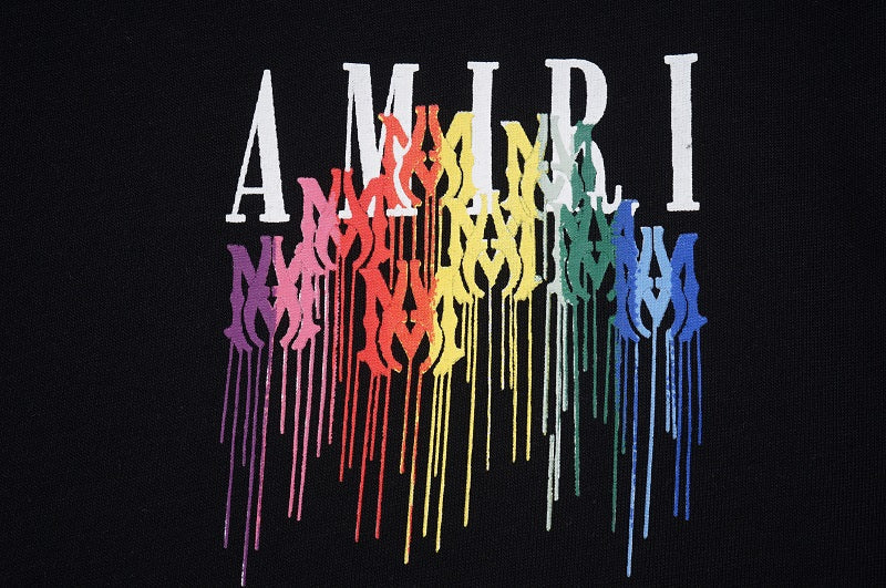 CASA-AMIRI 2025 New High Quality Cotton Flower Logo T-Shirt