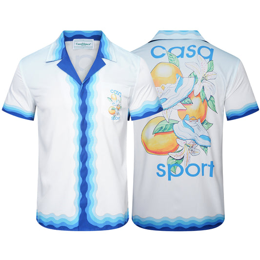 CASABLANCA 25SS New Silk Shirt 112
