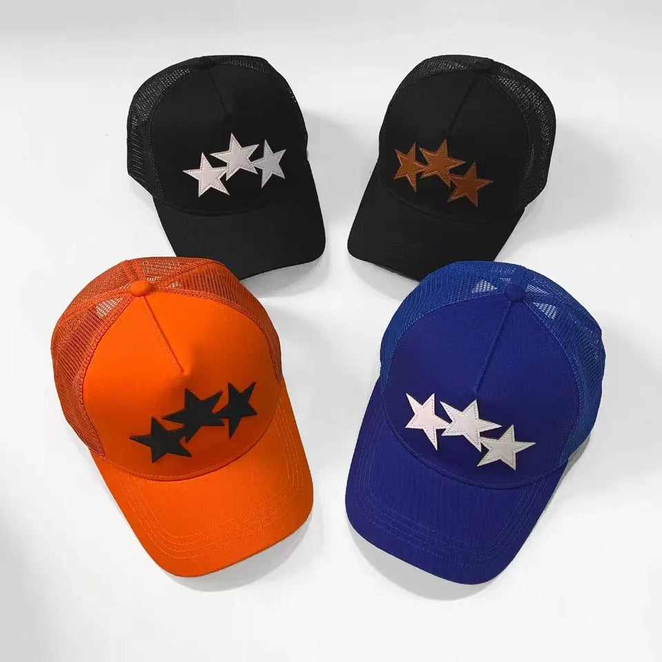 CASA-AMIRI STENCIL TRUCKER HAT