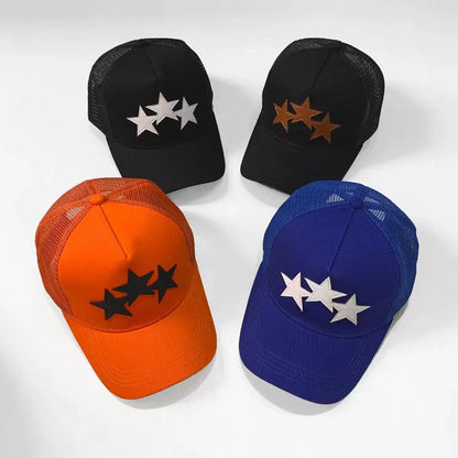 CASA-AMIRI STENCIL TRUCKER HAT
