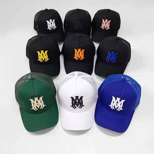 CASA-AMIRI STENCIL TRUCKER HAT