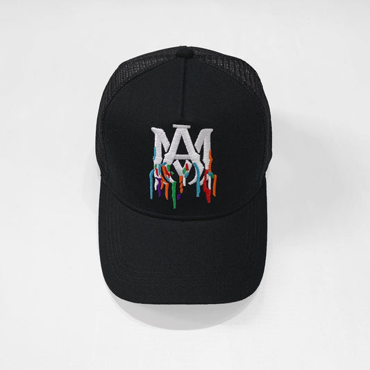 CASA-AMIRI STENCIL TRUCKER HAT