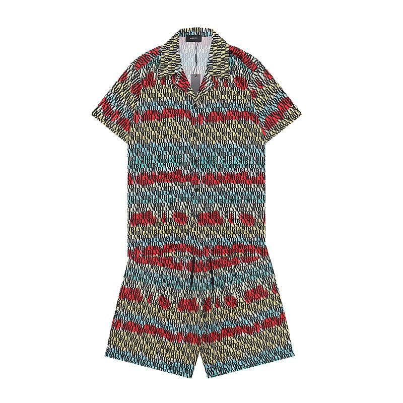 CASA-AMIRI 2025 New Shirt Shorts Set