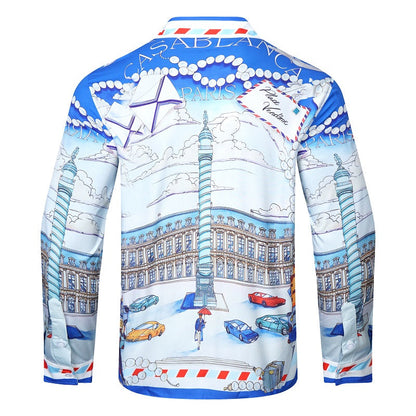 CASABLANCA 25SS New Silk Shirt CAA-1