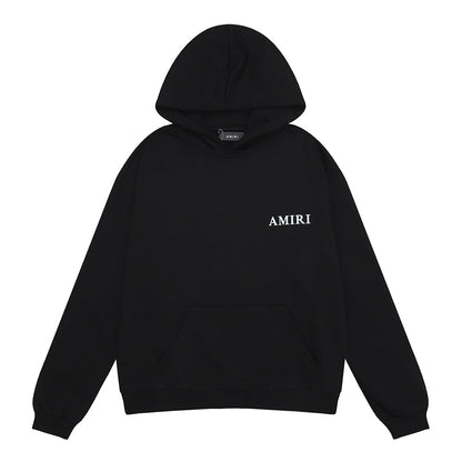 CASA-AMIRI 2025 new high quality cotton classic old man hoodie