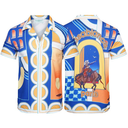 CASABLANCA 25SS New Silk Shirt CA-9