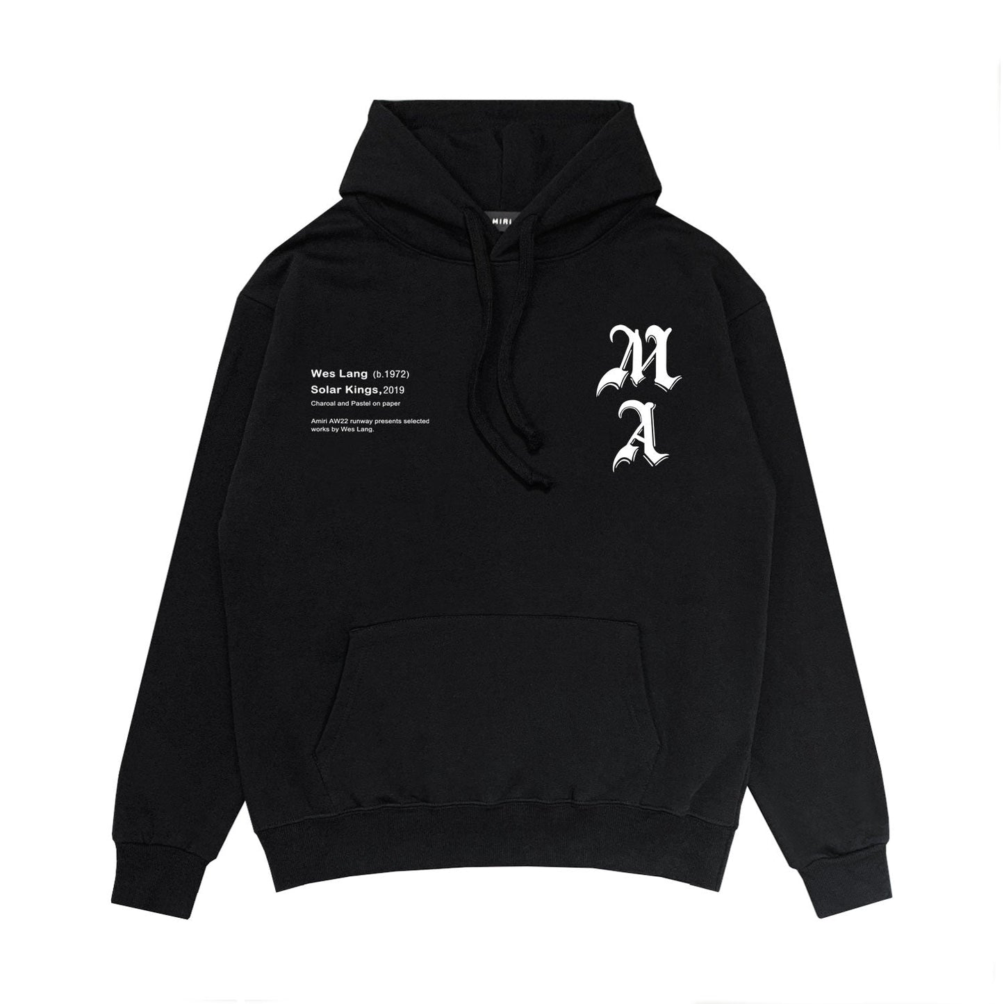 CASA-AMIRI 2025 new high quality cotton classic old man hoodie 323