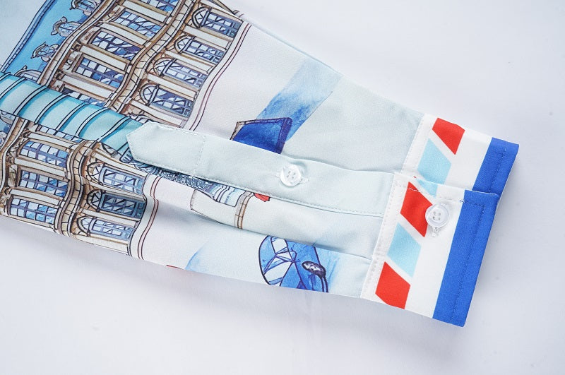 CASABLANCA 25SS New Silk Shirt CAA-1