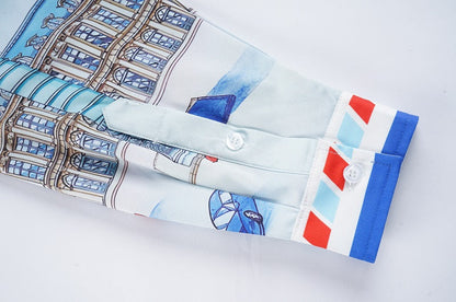 CASABLANCA 25SS New Silk Shirt CAA-1
